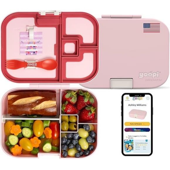 Bento box kids, the perfect bento box! Sized for toddlers, Leakproof - Picture 7 of 7